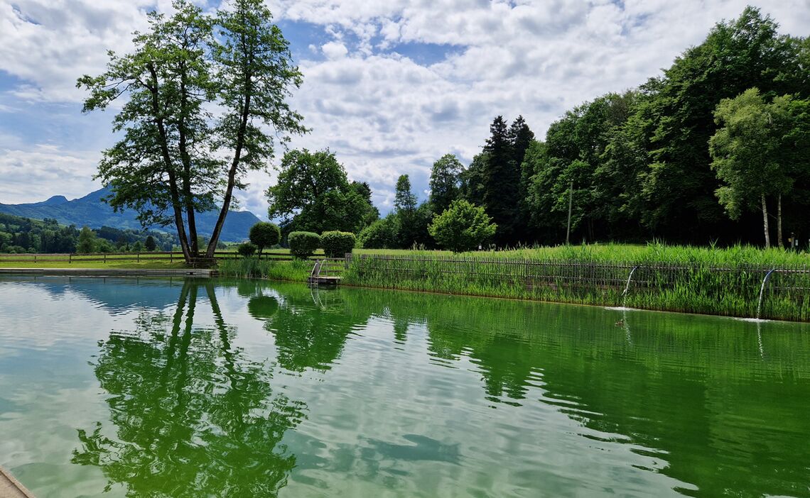 Naturbad Spiegelbild