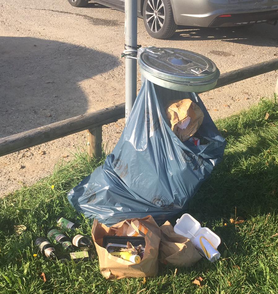 Abfall Aussichtskapelle 