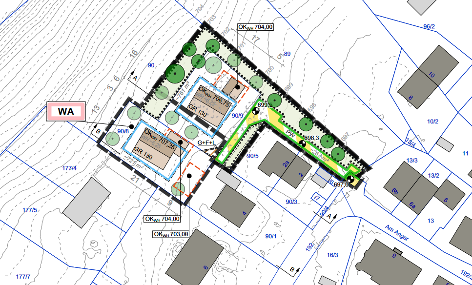Bebauungsplan Am Anger in Törwang