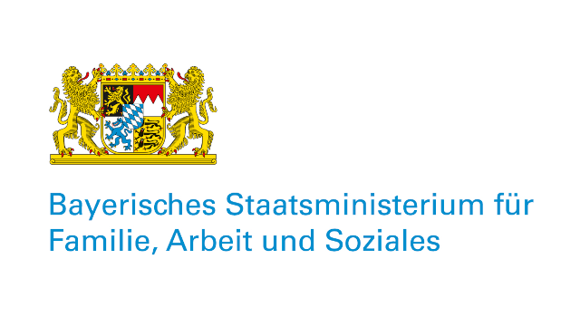 Bayern Publizität Logo Ministerium Arbeit Soziales