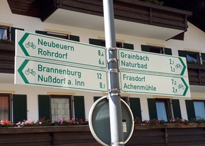 Radwegenetz Alltagsradler Beschilderung