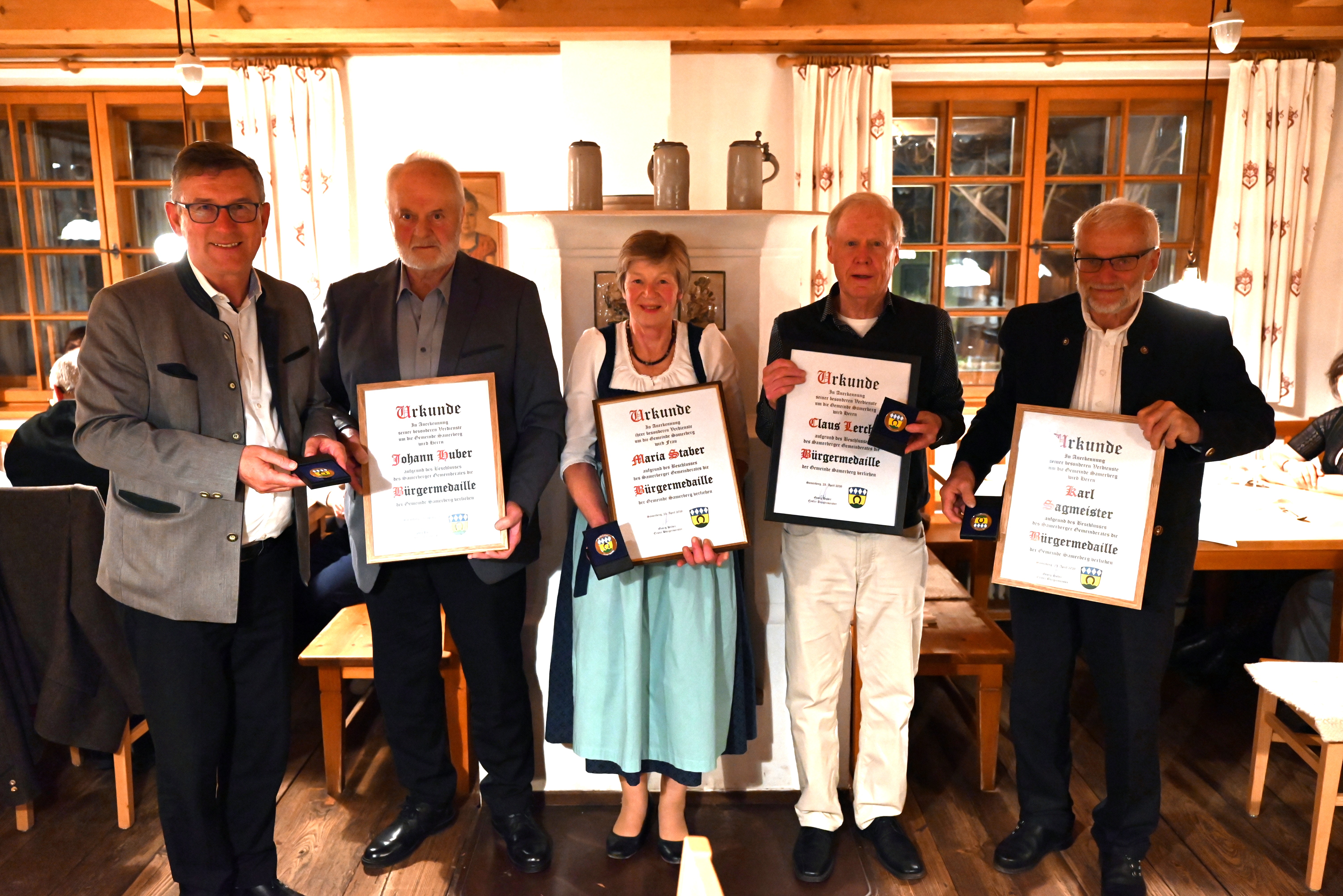 Verleihung der B&uuml;rgermedaille 2026