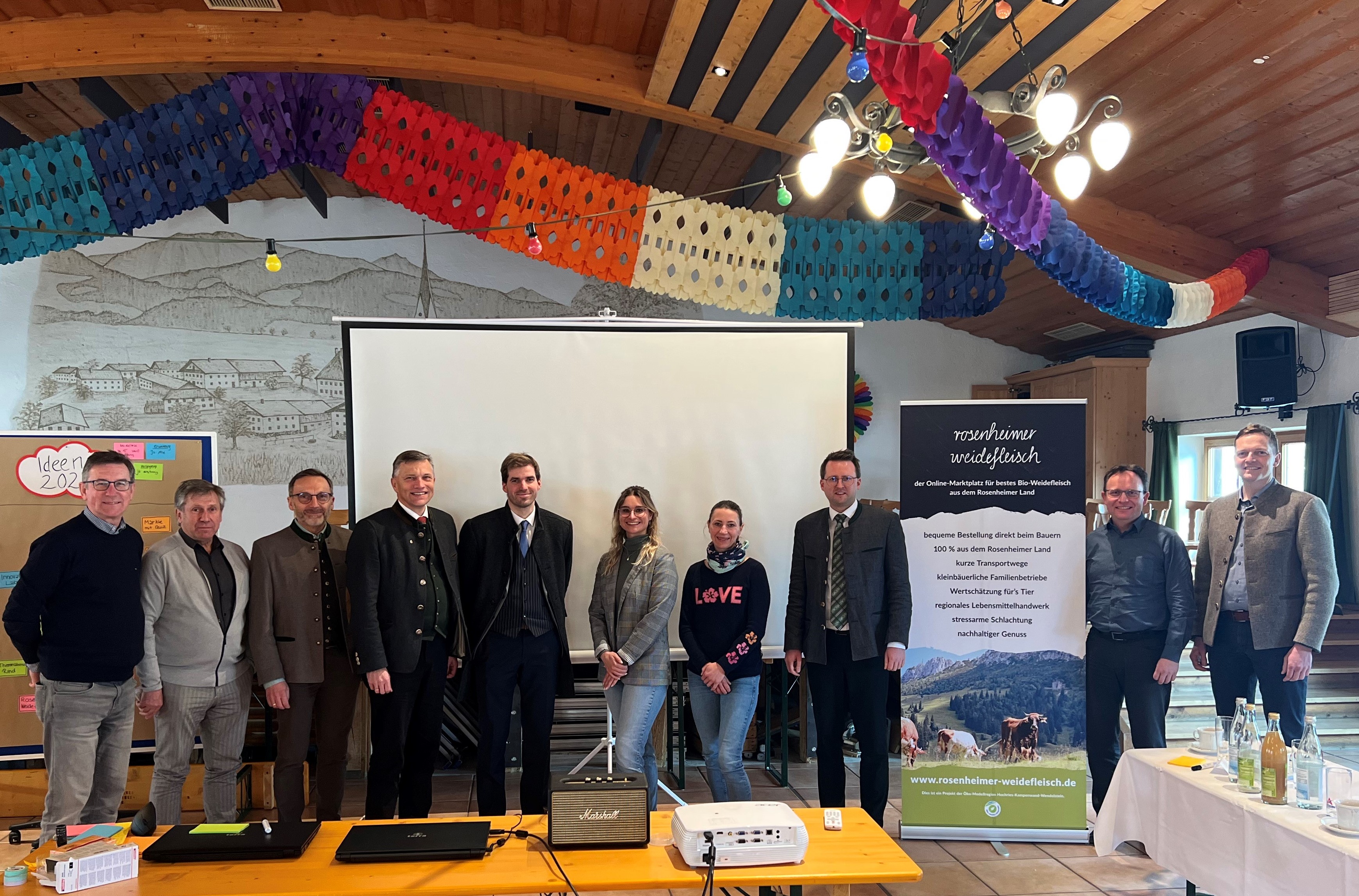 Ökomodellregion Beratungsnetzwerk Treffen in Frasdorf