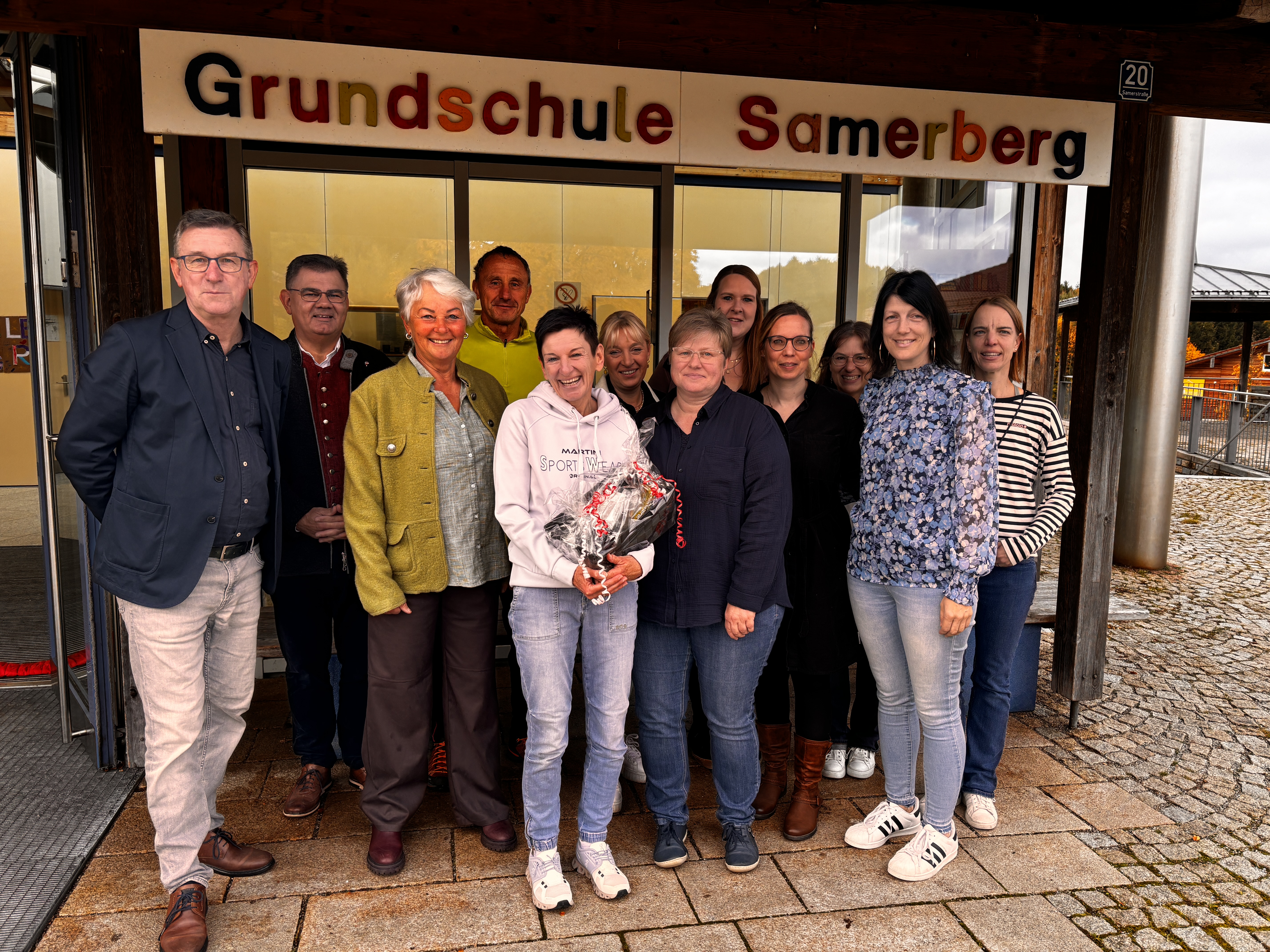 Astrid Gegenfurtner feiert 10jähriges Dienstjubiläum auf dem Samerberg