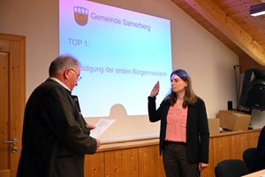 Vereidigung Susanne