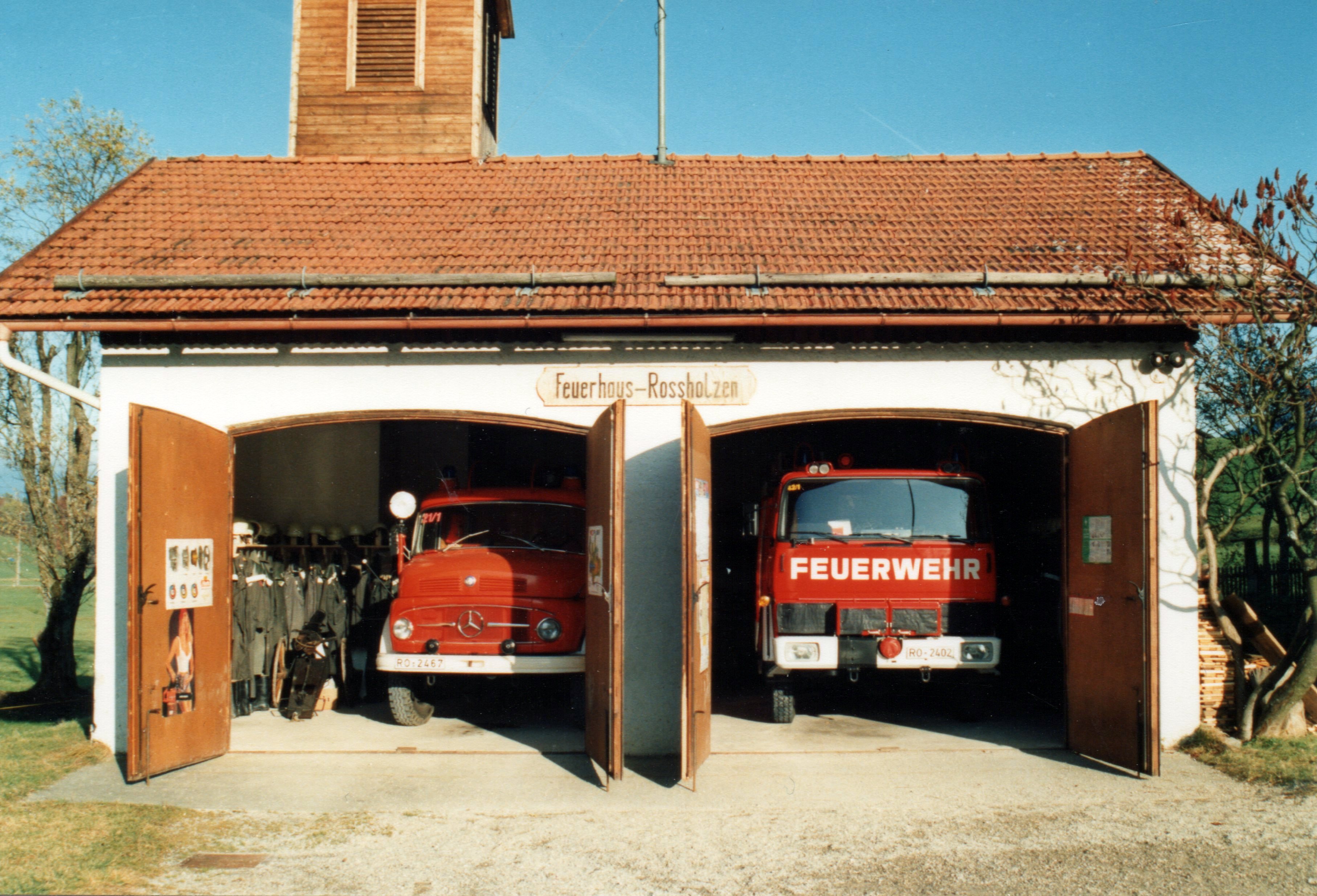 FFW Rossholzen Steinkirchen Feuerwehr Haus in Roßholzen