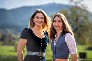 Managerinnen der Ökomodellregion Steffi Wimmer und Steffi Adeili 